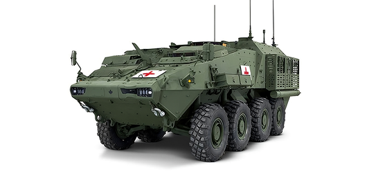 Frestems Supplied Stretcher Loading System for Canadian Army