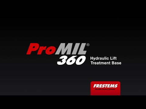 Product video of ProMIL 360 Hydraulic Lift Treatment Base